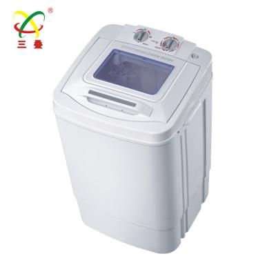 China Plastic Cheaper Commercial Single Tub 6.8kg Semi Automatic Clothes Used Washing Machine For Sale for sale