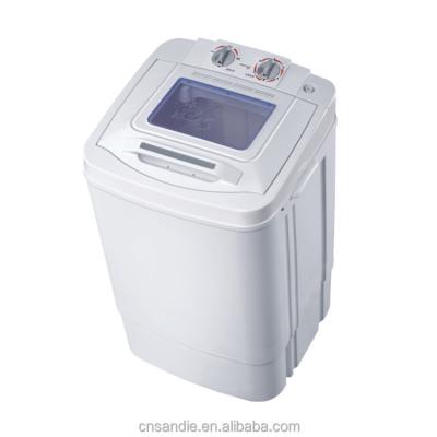 China Plastic Single Tub 6.8kg Semi Automatic Mini Portable Clothes Washing Machine for sale