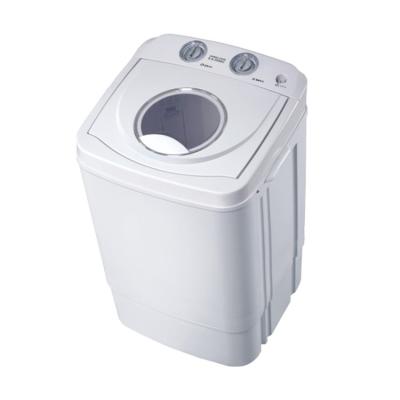 China Plastic Semi-automatic Single Tub Washing Machine Top-Loading 7Kg Single Wash for sale