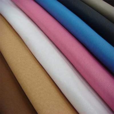 China Waterproof Pigskin PU Embossed Leather Leather Lining Materials For Making Shoe for sale