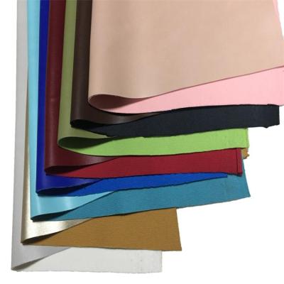 China New Arrived Abrasion-Resistant Faux Leather Fabrics PU Synthetic Leather For Shoes And Bags for sale