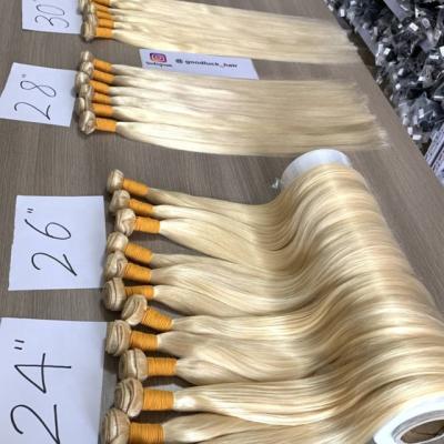 China Competitive Price Brazilian Blonde Straight/Loose Wave Hair/Body Wave/Deep Wave/Curly Curly Body Wave and Cuticle Aligned 613 High Quality Virgin Hair Weave for sale