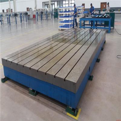 China Durable Custom T-slot Cast Surface Liner Plate With Stand For Inspection for sale