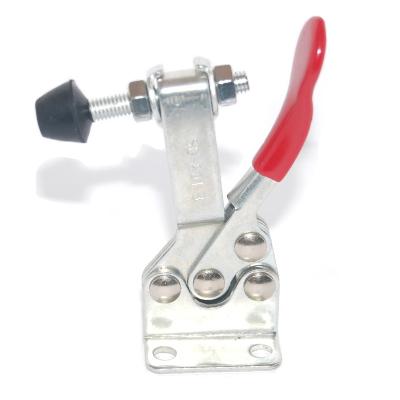 China Industrial Square Plate Qulck Clamp Toggle Clamp Horizontal Quick Clamp for sale