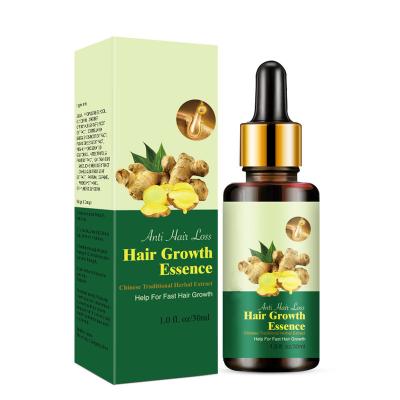 China Ginseng Ginger Nutrient Hair Loss Best Loss Prevention Solution Repairing Hair Growth Brightening Serum for sale