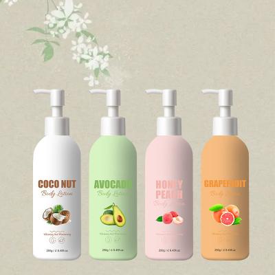 China Organic Skin Revitalizer Custom Private Label Whitening Remove SpotsDeep Cleaning Exfoliate Whitening Body Cream Moisturizing Milk Body Lotion for sale