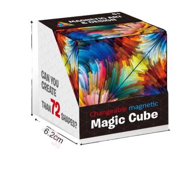 China Magnetic Shape Shift Box - Award Winning Patented Moving Person Cube with 36 Rare Earth Magnets - Extraordinary Magical 3D Cube for sale