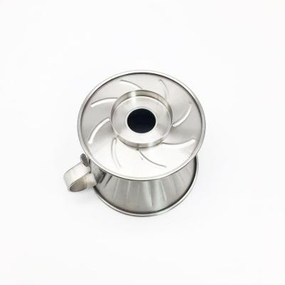 China Sustainable Sustainable Kitchen Coffee Use Coffee Maker Coffee Tools Stainless Steel Coffee Dripper Filter for sale