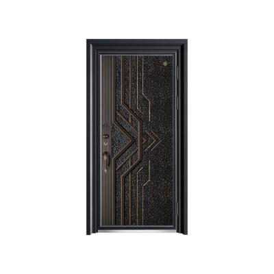 Китай The latest high security door special zinc alloy model hot sale custom made single exterior door продается