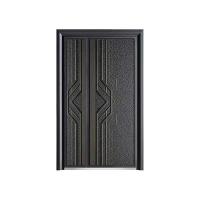 Cina Hot Selling Custom High Security Design Main Door Zinc Alloy Packing Security Exterior Doors in vendita