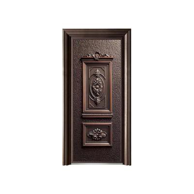 China Popular Hot Selling Custom Made Exterior Security Doors Zinc Alloy Pattern High Security Security Doors en venta