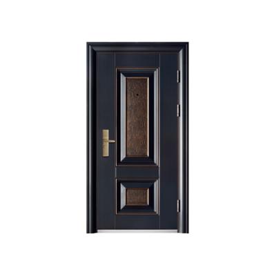 China Hot Selling Digital Lock Security Main Door Latest Steel Design Cold Rolled Steel Plate Door Metal Door for sale