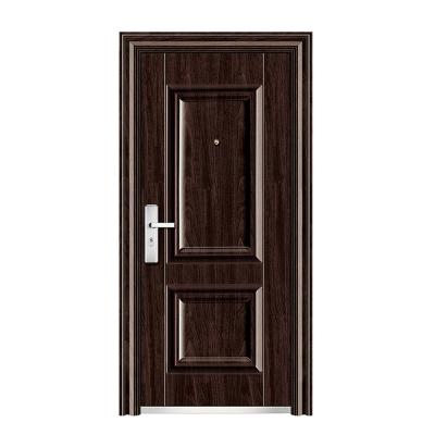 China Hot Selling Digital Lock Design Steel Main Door Steel Entry Door Custom Logo Good Prices for sale