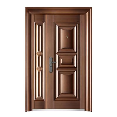 China Wholesale Steel Doors China Factory Outdoor Digital Lock Pattern Custom Steel Security Door for sale