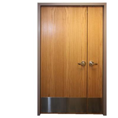 China China factory wholesale modern wood custom logo luxury interior main door wood door for sale