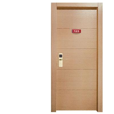 China Modern Manufacturer Interior Doors Custom Household Wholesale Wooden Packaging Wood Door for sale