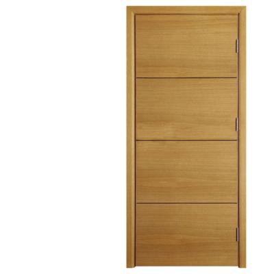 Κίνα Factory produce modern custom logo wood master bedroom interior door wooden door προς πώληση