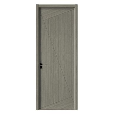 China Hot selling modern design bathroom doors custom wpc pattern wpc interior door for sale