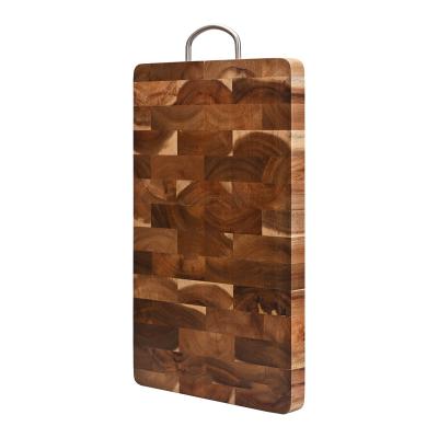 China Sustainable Acacia End Grain Cutting Board for sale