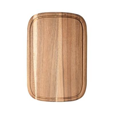 China Sustainable Acacia Wood Cutting Cutting Serving Board Amazon Eco Friendly Hot Selling Bamboo Kitchen Board for sale