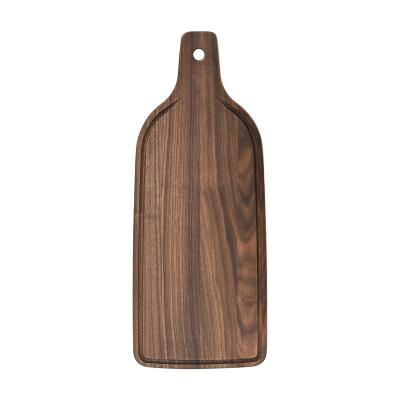 China Sustainable American Walnut Acacia Wood Pallet Cutting Pizza Serving Board for sale