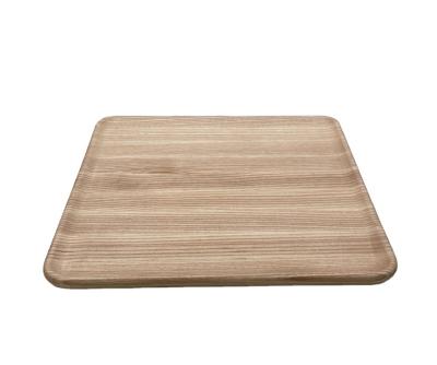 China Disposable North American Ash Wood Food Serving Board Tray for sale