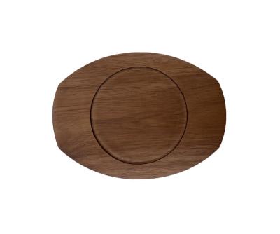 China Modern Food Sushi Acacia Disc Serving Dish for sale