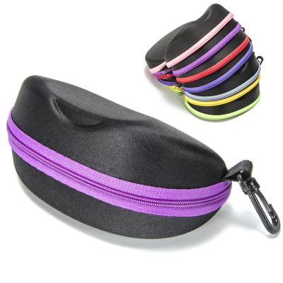 China Water Proof Shockproof Wholesale Custom Logo EVA Zipper Bag Sunglasses Case Fashion Colors Glass Case for sale