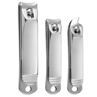 China Trendy Sharp Finger and Toe Nail Cutter Fashional Stainless Steel Nail Clipper Set with Nail File for sale