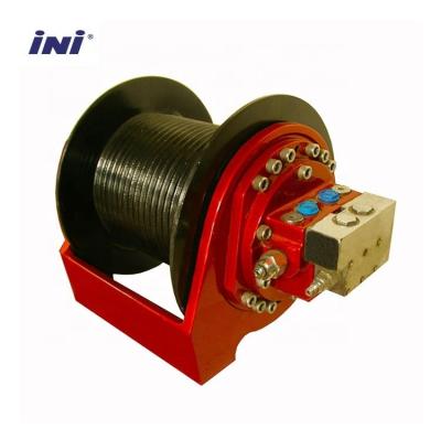 China CRANES Customized 2 Ton Best Selling 50Kn 100Kn Marine Hydraulic Winch For Sale for sale