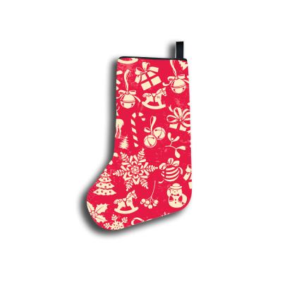 China Christmas Ornaments Wall Socks Waterproof/Soft Decorations Tree Socks Pocket Kitchen Tableware Storage Hanging Pocket for sale