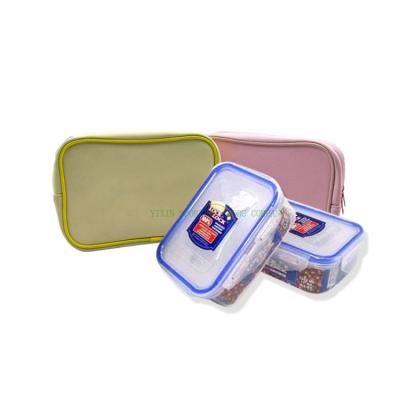 China Mini Soft Cooler Lunch Box Thermal Toiletry Pencil Pouch Waterproof Multifunction Bag Insulated With Zipper for sale