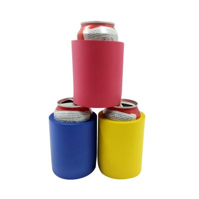 China Camouflage Waterproof Foam Can Collapsible Cooler Foam Box Coolie Beer Cooler for sale