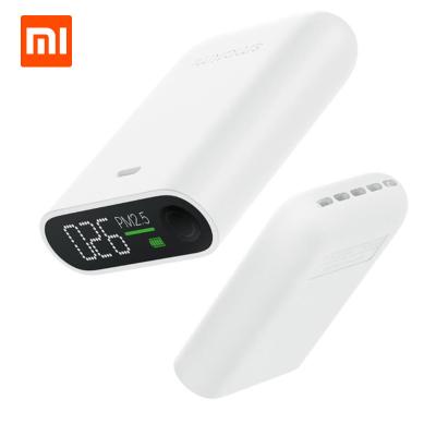 China Xiaomi Smartmi PM2.5 Air Quality Monitor Three-color Digital Indicator ABS Material Long Air Detector Real-Time Standby For Mijia Smart Home for sale