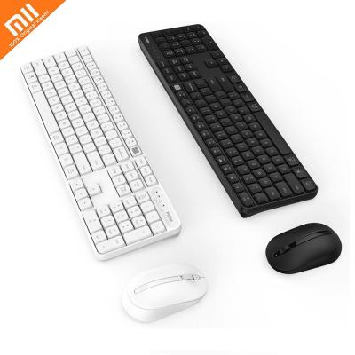 China 2.4G Wireless Receiver Xiaomi MIIIW Desktop Keyboard Wireless Mouse Set 104 Keys 2.4GHz One-button Switching Keyboard Waterproof for sale