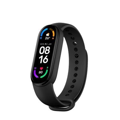 China IP68 Band 6 AMOLED Screen Miband 6 Blood Oxygen Waterproof Smart Fitness Tracker Smart Band Xiaomi MI MI Band for sale