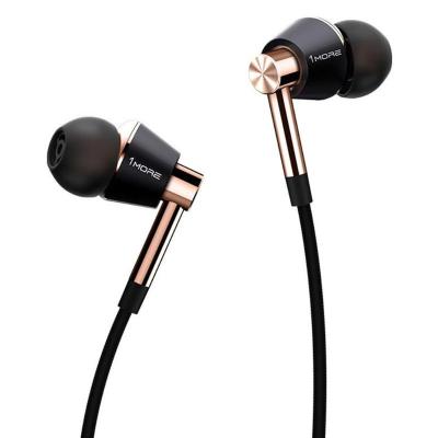 China 1More In-Ear Triple Driver In-Ear Earphone With Microphone For Xiaomi MI Redmi Samsung Mp3 Earphones Earbuds Earphone E1001 for sale