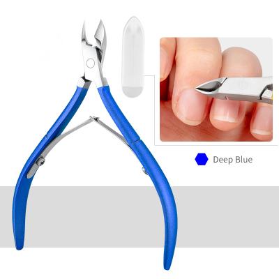 China 2021 Professional Disposable Black Laser Cuticle Nipper for sale