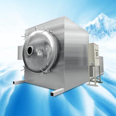 China Medicine Processing 1-200 sqm Ice Water Extraction Industrial Raw Or Cooked Materials Food Dryers Machine Silicone Oil Vacuum Freeze Dryer for sale