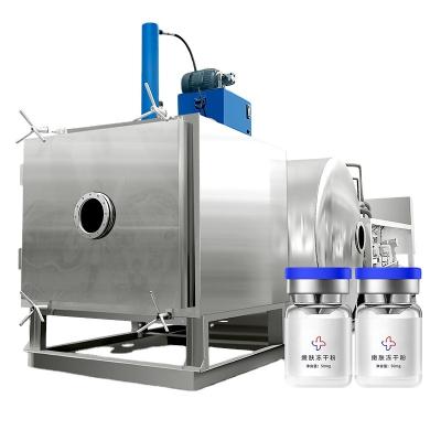 China Fruit 50 Sqm Medical Cosmetic Freeze Dried Facial Mask Sterilizable Auto Freeze Dryer Machine Silicone Oil Vacuum Freeze Dryer for sale