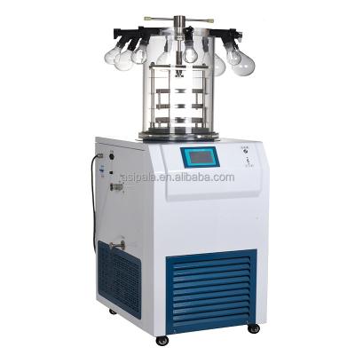 China Medicine Treatment Research Automatic Vertical Pro Multi Varied Gland Schering Bottle Lyophilization Machine Biotech Scientific Freeze Dryer for sale