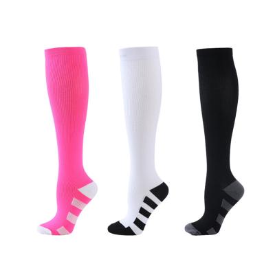 China Wholesale Breathable Fun Athletic Stockings Mens Womens Knee High Nursing Medical Sport Compression Booties for sale