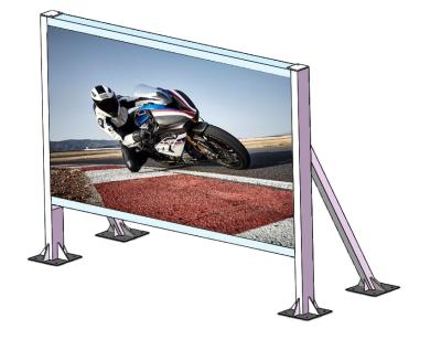 China Display Video Structural Installation Materials Provided P5 Outdoor Led Signs for sale