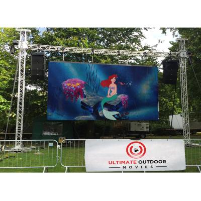 China Outdoor Advertising P5 Led Outdoor Display With Die Casting Hanging Cabinet for sale