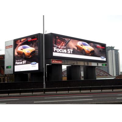 China Large Matrix Outdoor Led Outdoor Advertising P8 Led Tv Display for sale