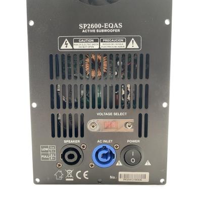 China 2*400W Digital Power Amplifier  Low Power Class D  SP2600-EQAS for sale