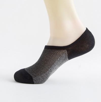 China Sporty Comfortable Summer Liner Mesh Socks Men Breathable Slouch Invisible Low Cut Socks for sale