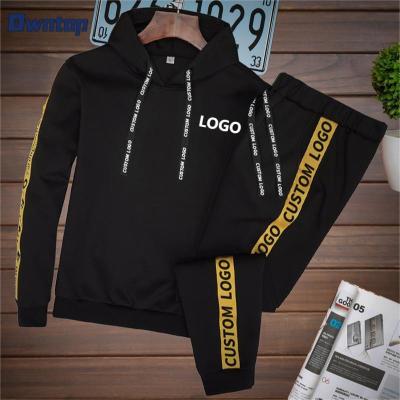 China Breathable Logo Sweatsuits Sportswear Private Women's Unisex Couples Training And Jogging Custom Tracksuit Set for sale