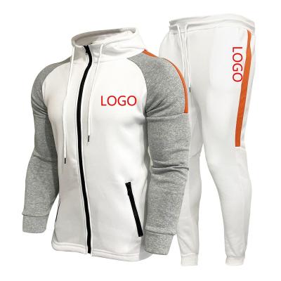 China Breathable Men's Wind Hoodie Solid Color Men's Casual Slim European Sports Suit New for sale