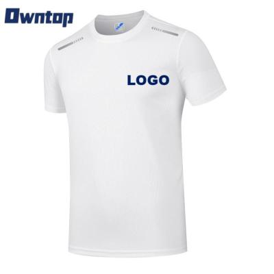 China Sports Men's Breathable Printing Women Running Top Empty T Shirts Men's Sportswear Quick Dry Training Wear T-shirts for sale